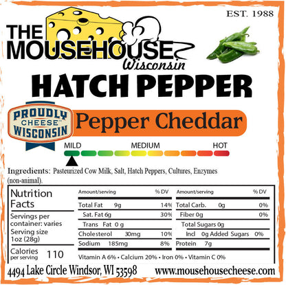 Hatch Pepper Cheddar
