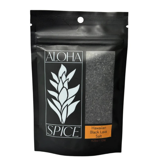 Aloha Spice Black Lava Hawaiian Sea Salt