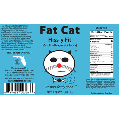Hiss-Y Fit Carolina Reaper Sauce