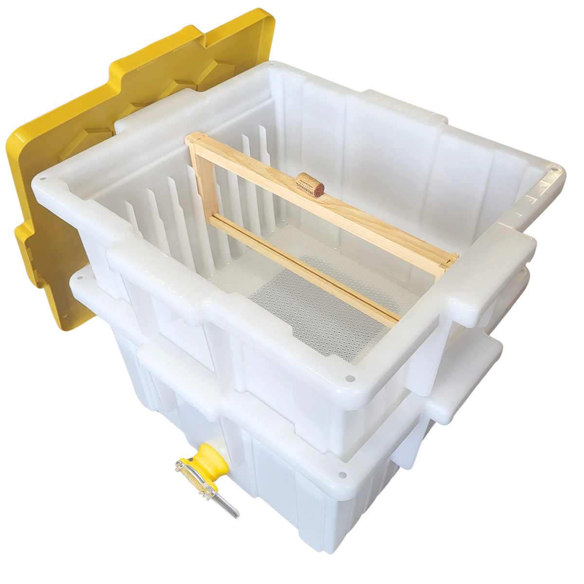 Hive Butler Swarm and Uncapping Tank by Foxhound Bee Company