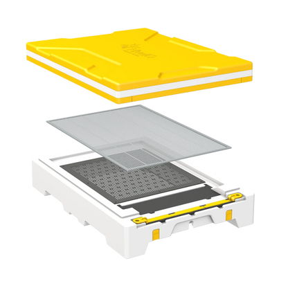Hive IQ Base & Lid Kit w/ Queen Excluder