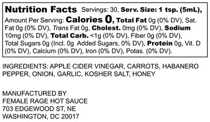 Honey Garlic Carrot Hot Sauce
