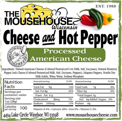 Cheese and Hot Pepper