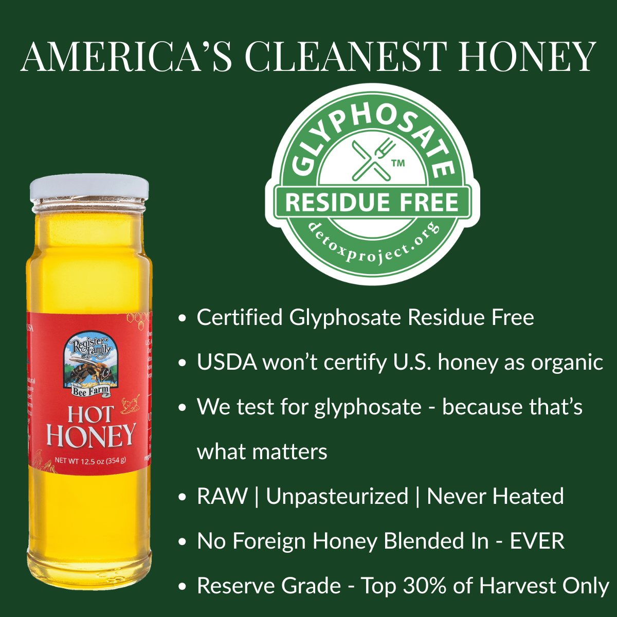 Raw Hot Honey — 12.5 oz