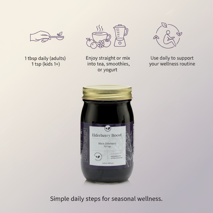 All Natural Elderberry Boost (16 oz)