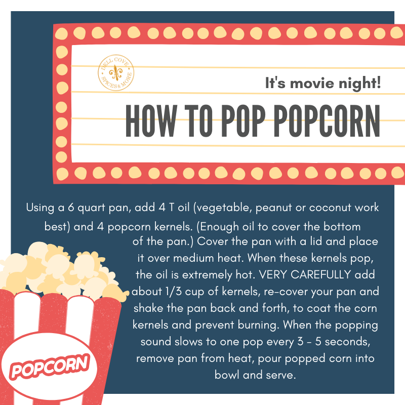 Scary Movie Popcorn - Graveyard Black Popcorn Kernels