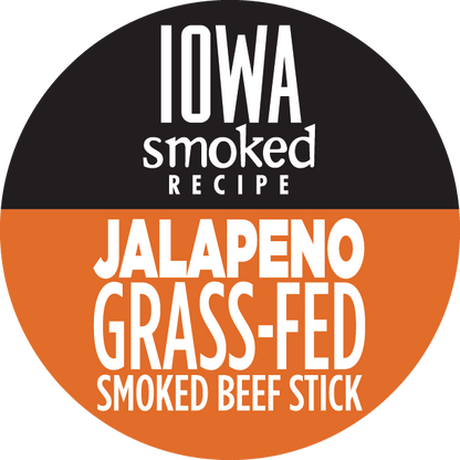 Jalapeno, Iowa Smoked Recipe, 100% Grass-Fed Beef Bites, 8-oz Packages