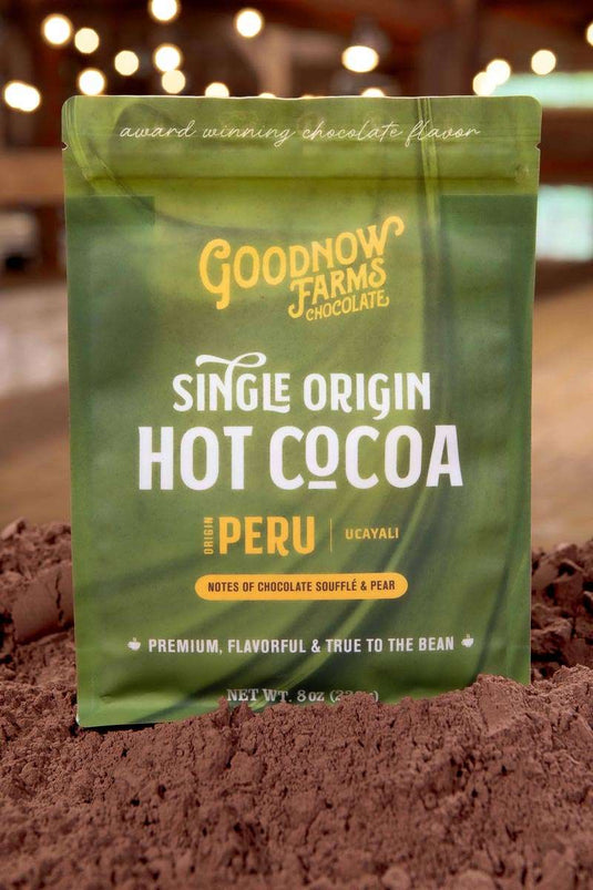 Hot Cocoa, Ucayali, Peru, Case of 4 by Goodnow Farms Chocolate