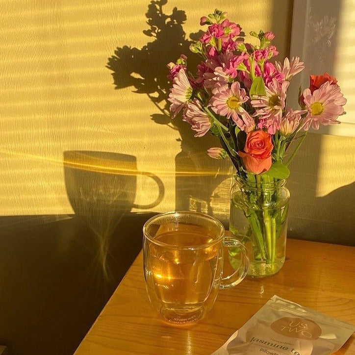 Us Two Tea The Afternoon Tea Bundle: Jasmine Tea and Oolong Tea