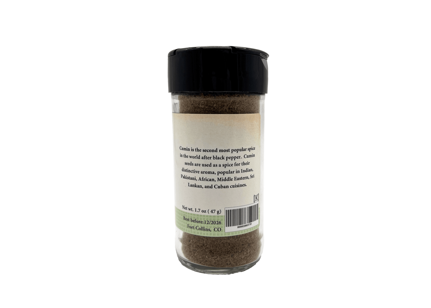 Cumin, Ground