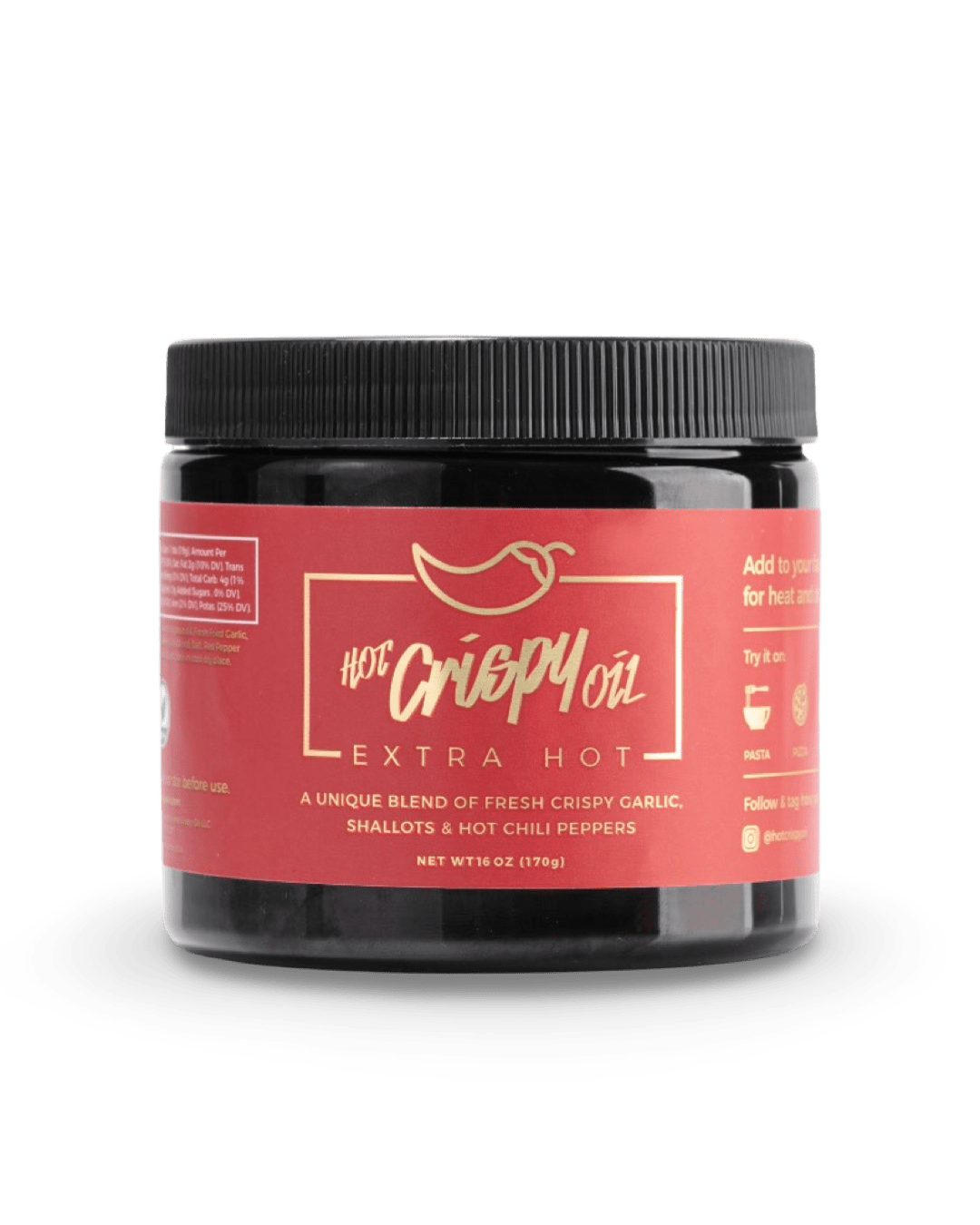 Extra Hot Crispy Oil – Chili Crisp Garlic Oil, image 17 of 18