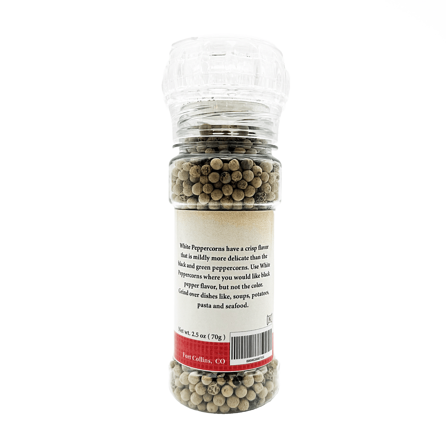 White Peppercorn, Whole