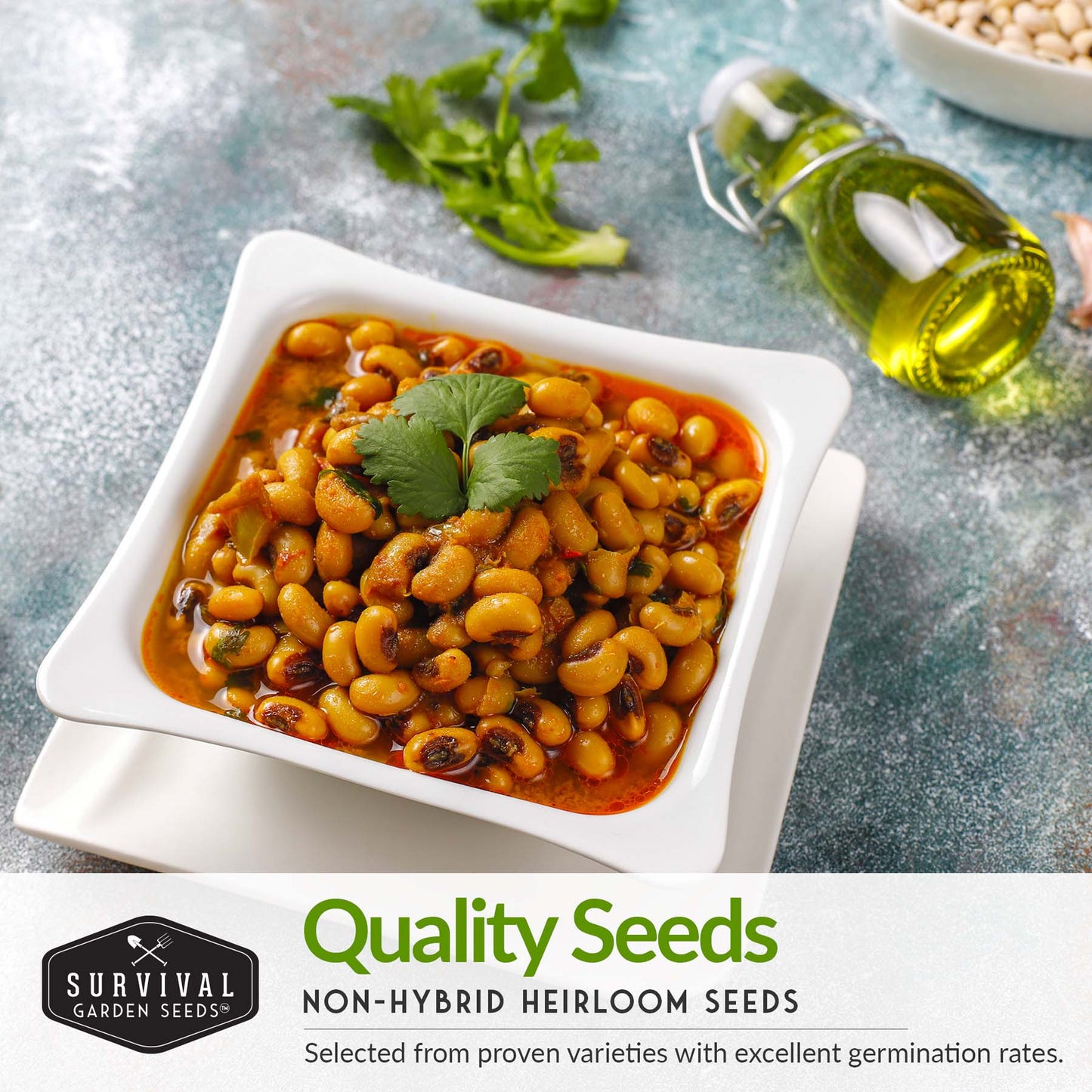 Indian Vegetable Collection - Basil, Cauliflower, Cilantro, Cowpeas, Eggplant, Fennel, Fenugreek, Onion, Pepper, Spearmint