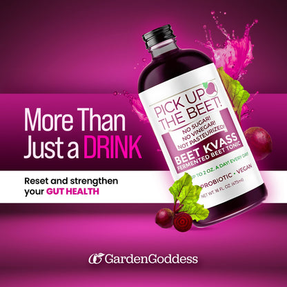 Try Before You Buy - 2 x 2oz Organic Raw Beet Juice Kvass