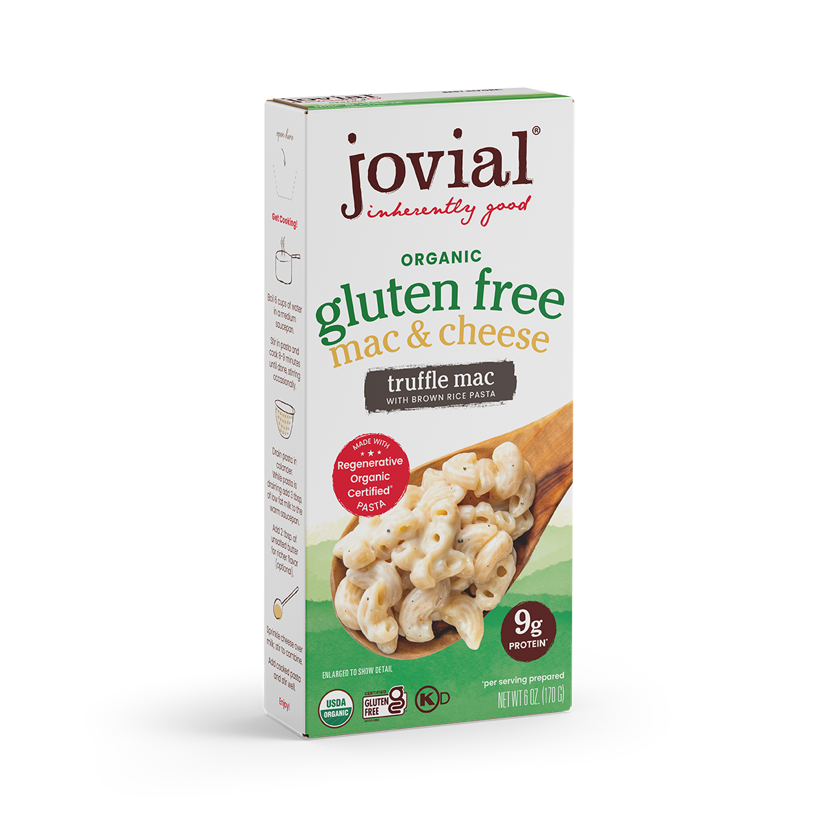 Organic Truffle Mac & Cheese from Jovial Foods, Inc