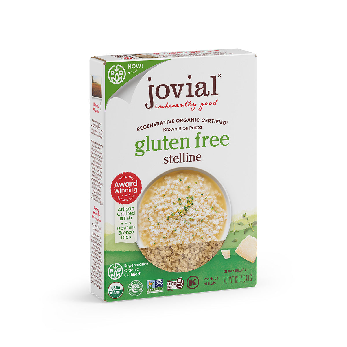 Organic Gluten Free Brown Rice Stelline