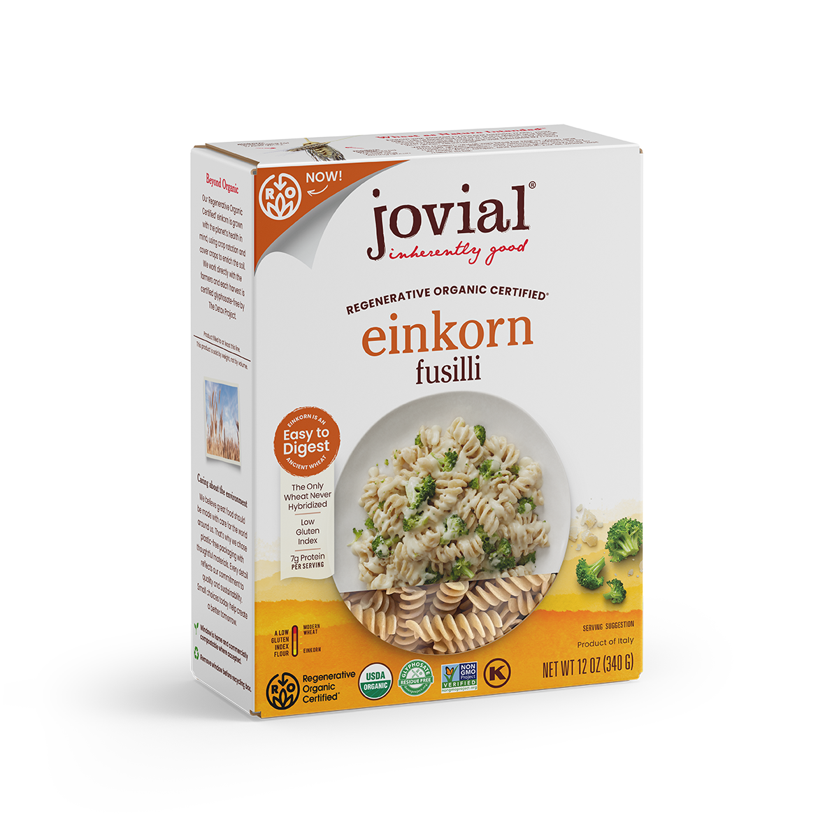 Organic Einkorn Traditional Fusilli