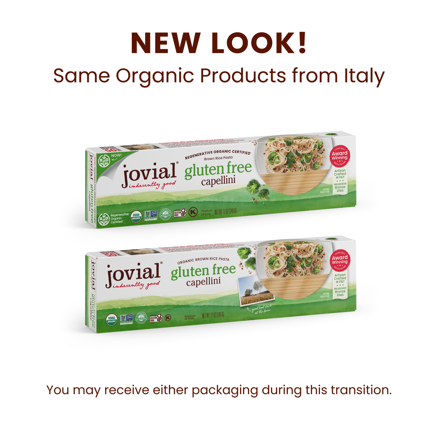 Organic Gluten Free Brown Rice Capellini