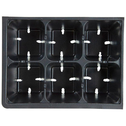 Jumbo 6-Pack Planting Containers for 1020 Tray - Recycled (Sheet of 6)