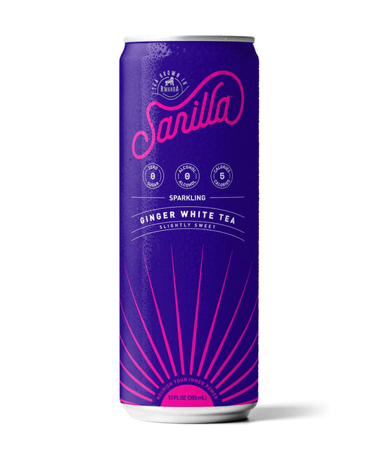 Sarilla Organic Ginger Antioxidant Spritzer - 12 Cans
