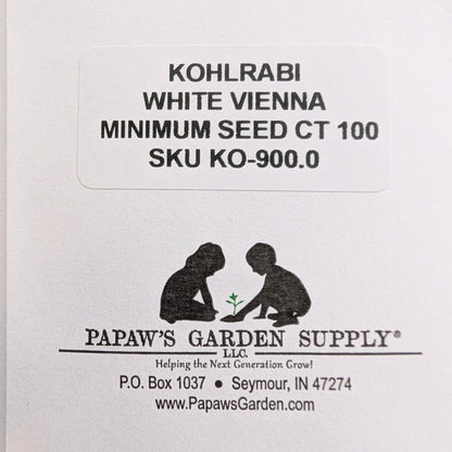 Kohlrabi White Vienna Seeds