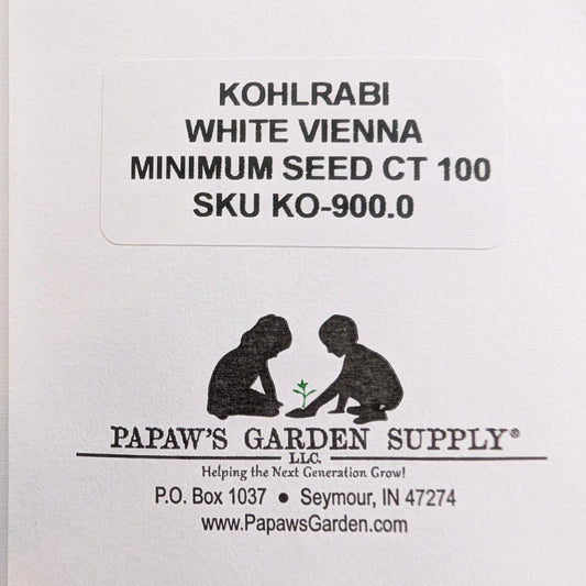 Kohlrabi White Vienna Seeds