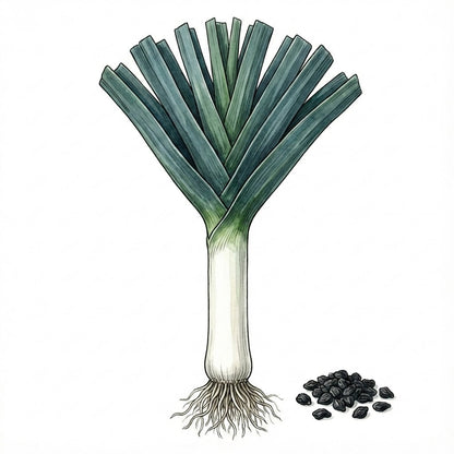 LEEK Seeds, American Flag