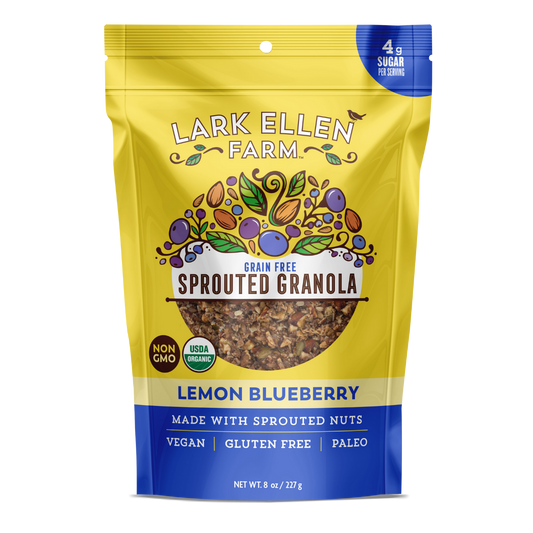 Lemon Blueberry Sprouted Granola