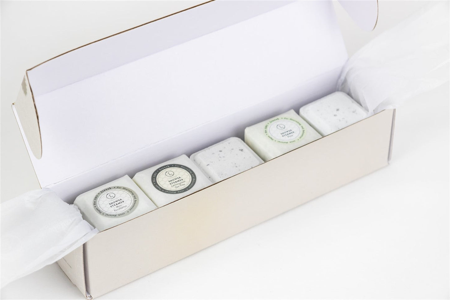 Refreshing Gift Box for Men and Women, Set of 5 Shower Steamers