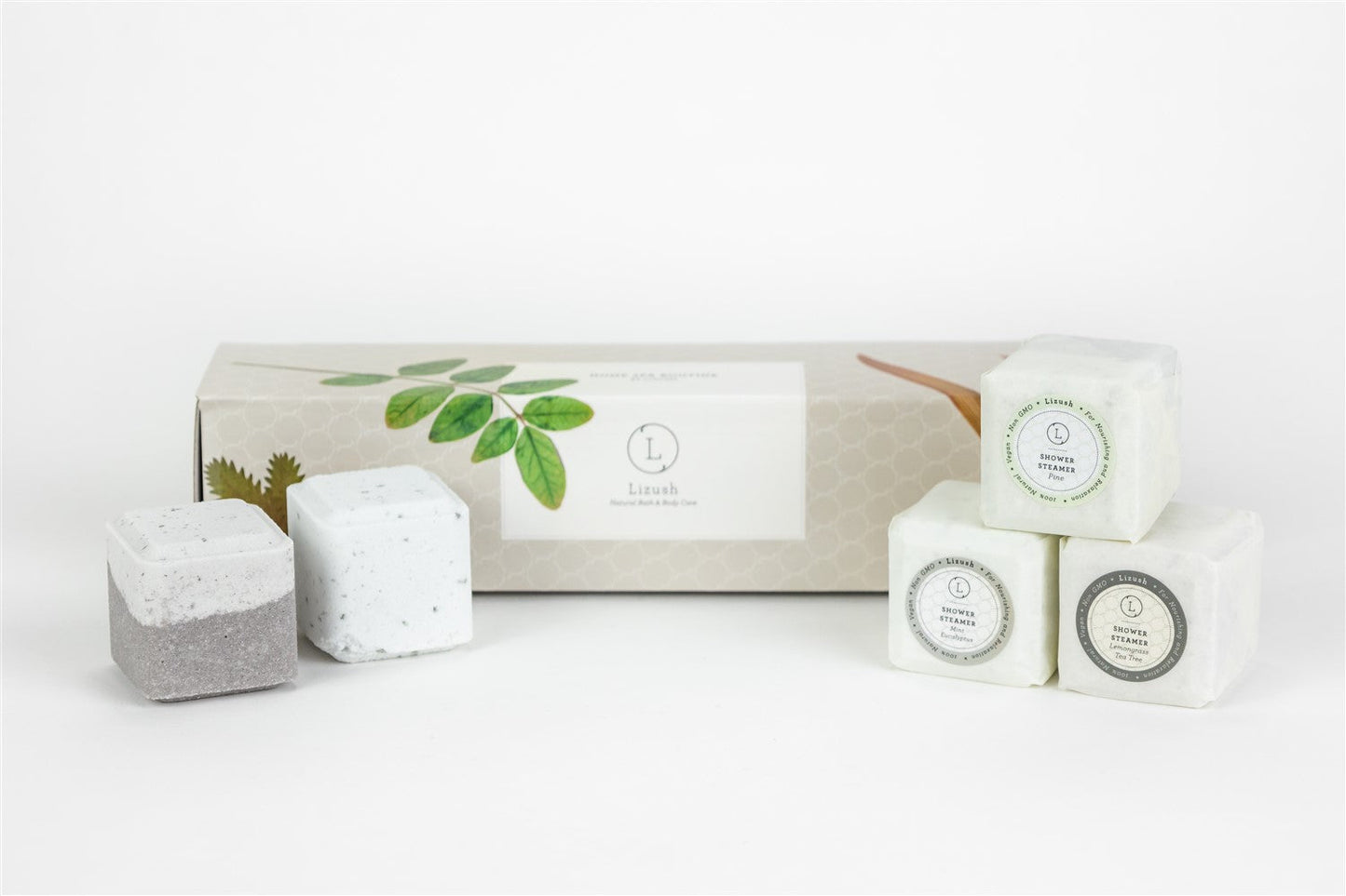 Refreshing Gift Box for Men and Women, Set of 5 Shower Steamers