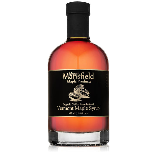 Coffee Bean Infused Vermont Maple Syrup