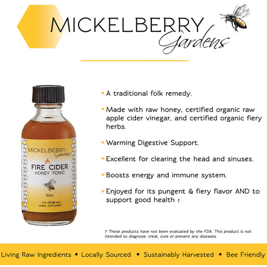 Fire Cider Honey Tonic