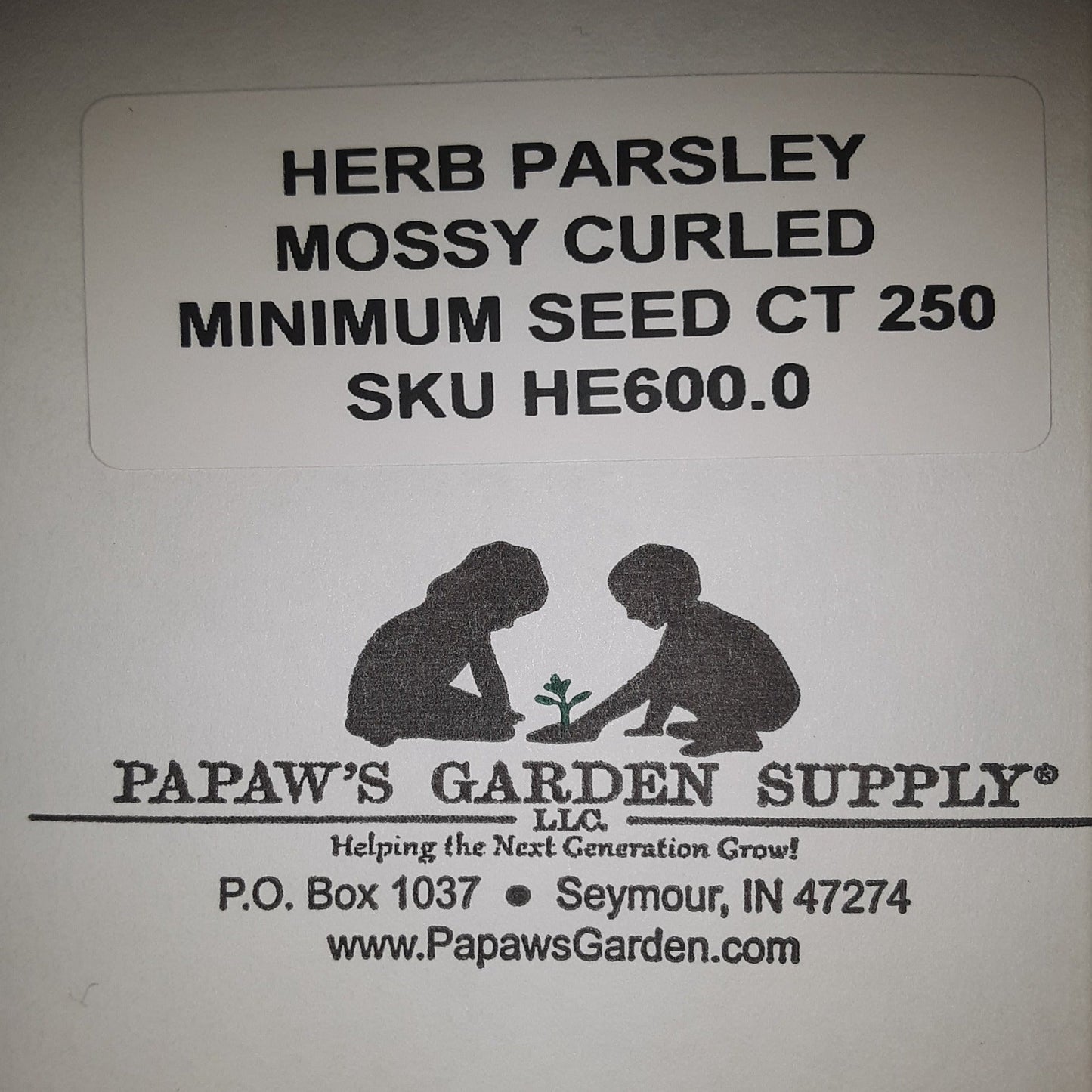 Herb Parley, Mossy Curled Seeds