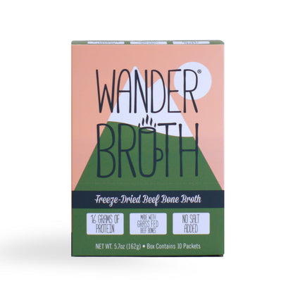No Salt Added Grass-Fed Beef Bone Broth