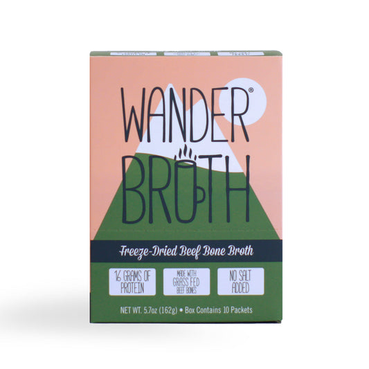 No Salt Added Grass-Fed Beef Bone Broth