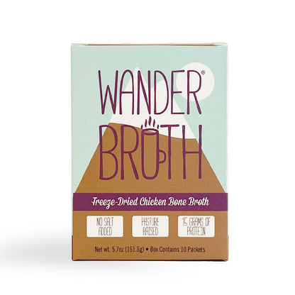 No Salt Added Organic Pasture-Raised Chicken Bone Broth