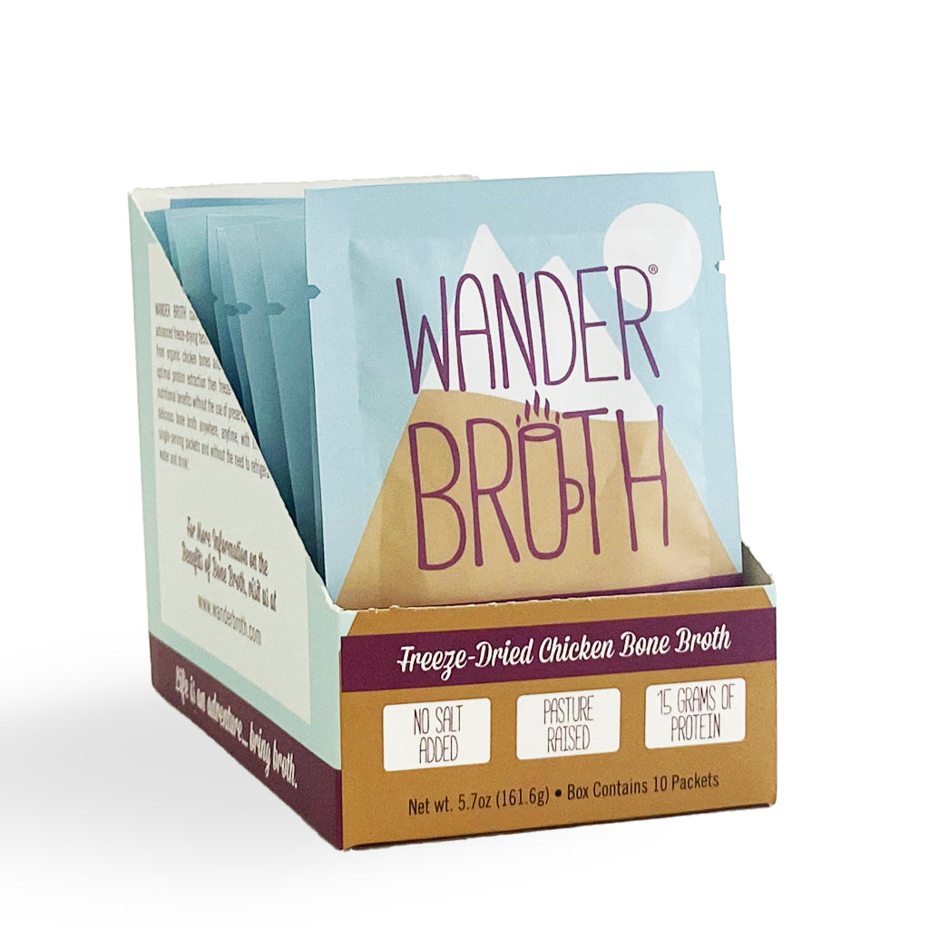 No Salt Added Organic Pasture-Raised Chicken Bone Broth