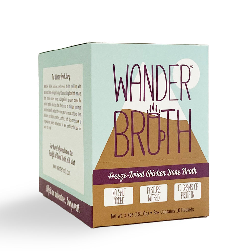 No Salt Added Organic Pasture-Raised Chicken Bone Broth