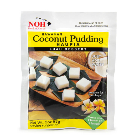 Noh Foods Hawaiian Coconut Pudding (Haupia) Mix