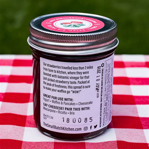 Balsamic Strawberry Jam