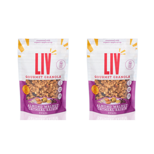 Oatmeal Raisin Granola - Two Pack by Liv Gourmet Granola