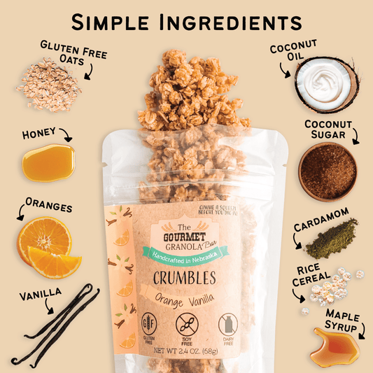 Orange Vanilla Crumbles