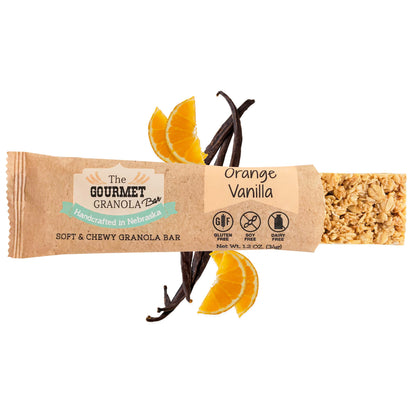 Orange Vanilla Granola Bars