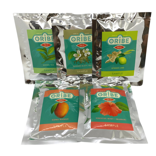 Oribe Tea Co. Cold Brew Tea Sampler Pack of 5
