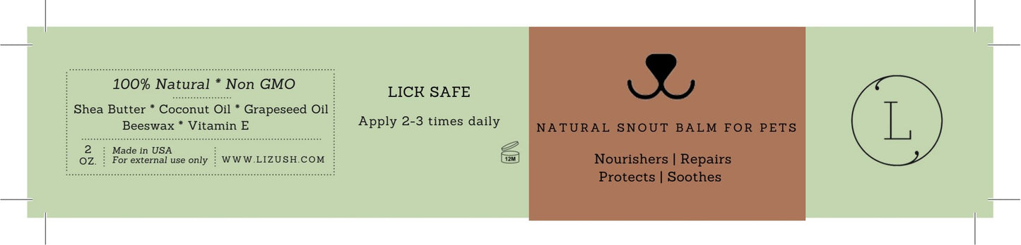 Natural Snout Balm for PETS