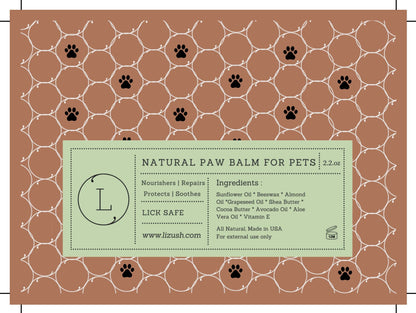 Natural Paw Balm for PETS