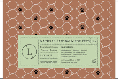 Natural Paw Balm for PETS