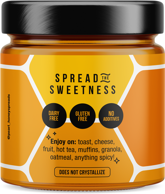 Pumpkin spice creamed honey