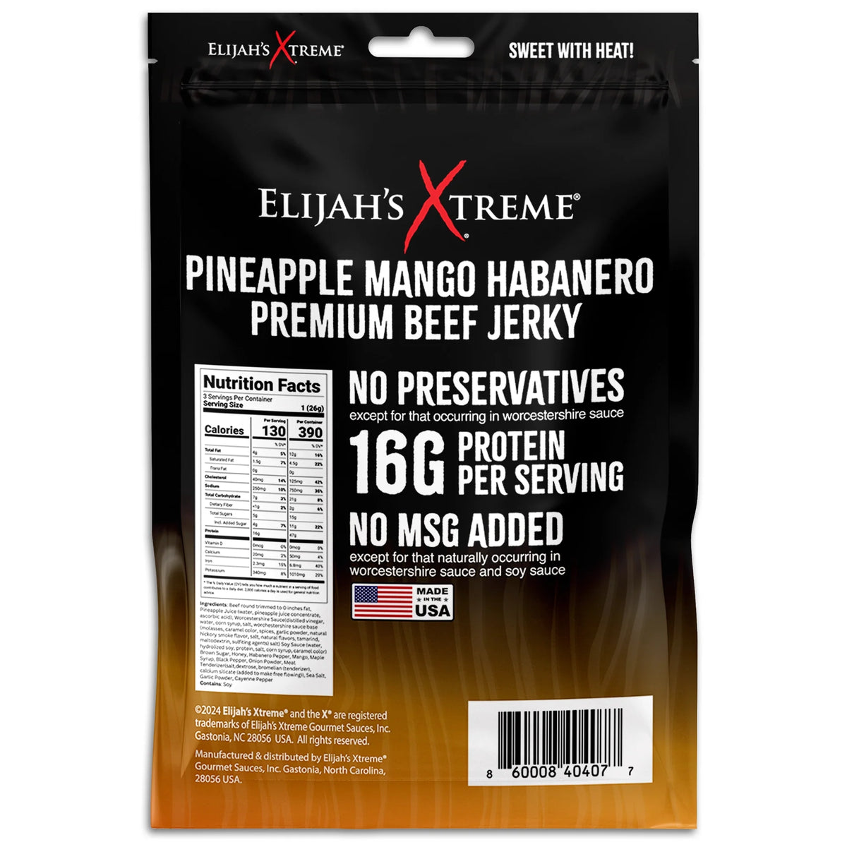 Pineapple-Mango Habanero Beef Jerky, image 5 of 6