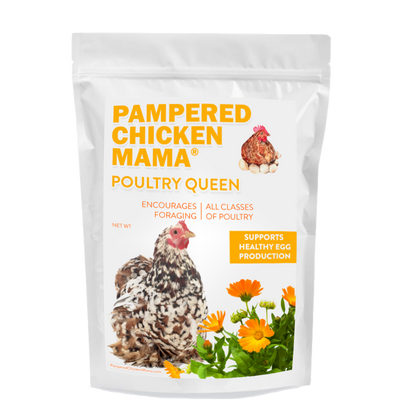 Poultry Queen Mealworm, Premium Corn, Flax Seeds, & Herb Treat For Pet Chickens